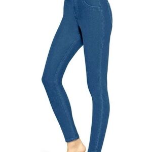 Hue Women’s Classic Blue Denim Legging Plus Size XXXL (24-26)